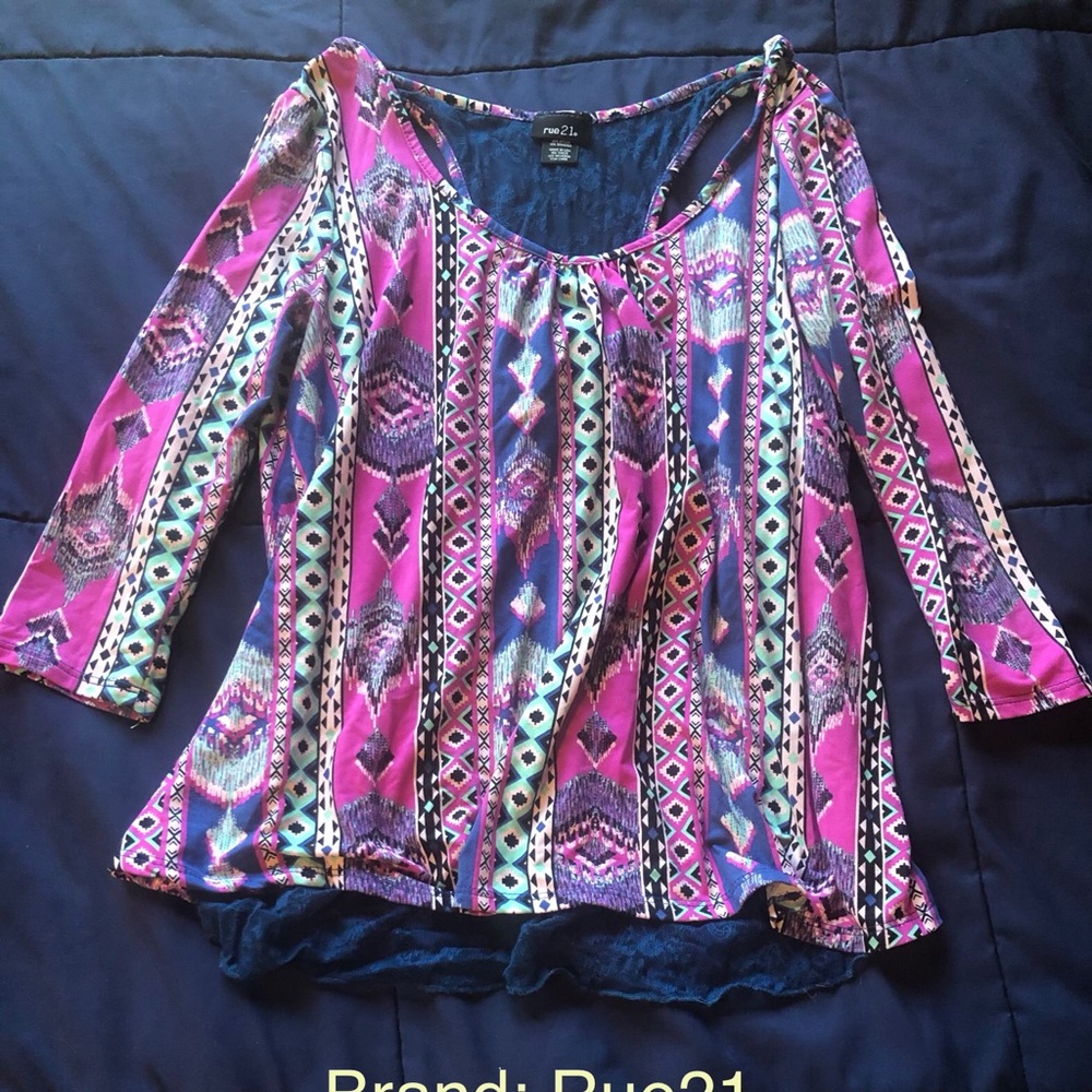 Dressy long sleeve top.